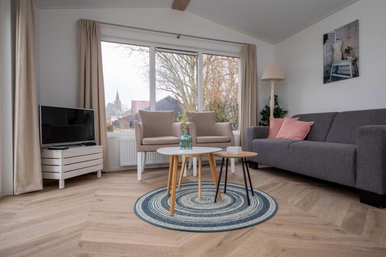 Chalets Op Minicamping Dorpszicht Gapinge 外观 照片