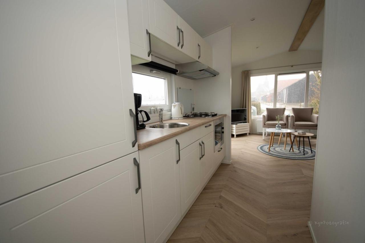 Chalets Op Minicamping Dorpszicht Gapinge 外观 照片