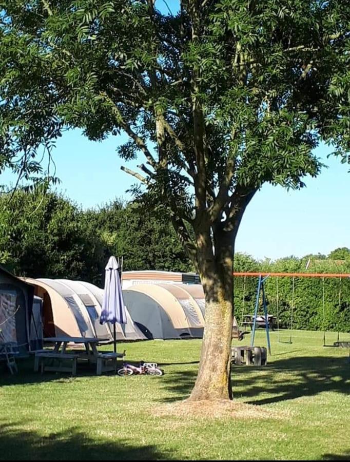 Chalets Op Minicamping Dorpszicht Gapinge 外观 照片