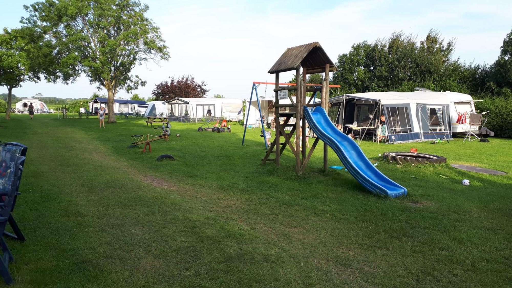 Chalets Op Minicamping Dorpszicht Gapinge 外观 照片